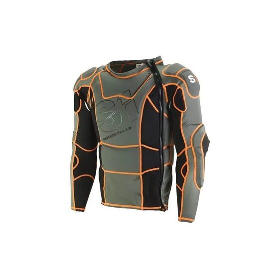 S1 Defense Pro 2.0 Jacket - Black / Orange